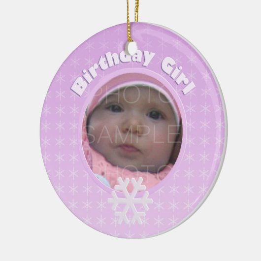Birthday Girl Winter Onederland ornament (Links)