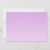 Birthday Girl Winter Onederland uitnodiging (Achterkant)