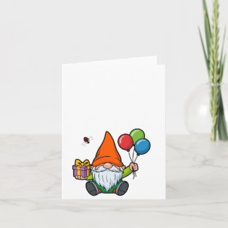 Birthday Gnome Card Bedankkaart