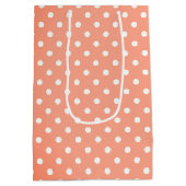 Birthday Golden Retriever met Daisies Medium Cadeauzakje (Achterkant)