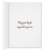 Birthday Golden Retriever met Leash (Binnen (Rechts))