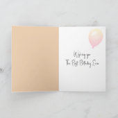 Birthday Golden Retriever Puppy in a Bucket Kaart (Binnen)