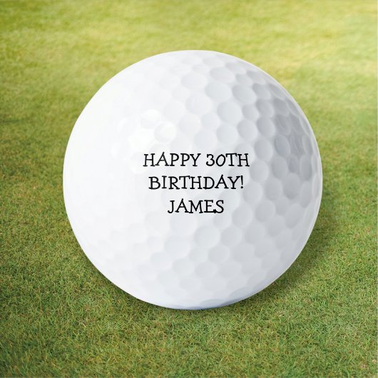 Birthday Golfer Funny 30th happy Dad Humor Golfballen