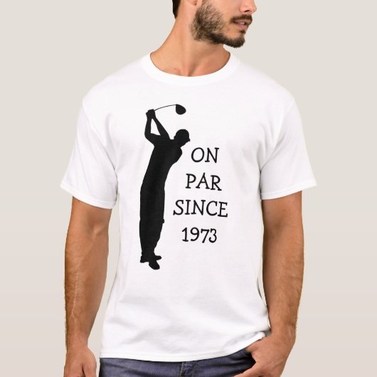 Birthday Golfer Funny 50th happy Dad Humor T-shirt (Voorkant)
