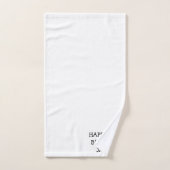 Birthday Golfer Funny 70th happy Dad Bad Handdoek (Handdoek)