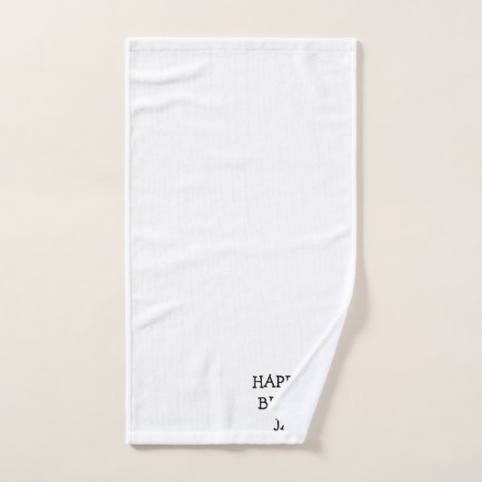 Birthday Golfer Funny 70th happy Dad Bad Handdoek (Handdoek)