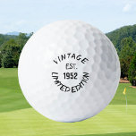 Birthday Golfer Funny 70th happy Dad Golf Balls Golfballen<br><div class="desc">editie: est.1952 limited edition. Grappig 70ste verjaardagscitaat. Perfect voor vader,  opa,  stiefvader. Golfer cadeauidee. Je kunt het jaar personaliseren.</div>