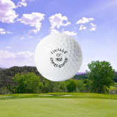Birthday Golfer Funny 70th happy Dad Golf Balls Golfballen