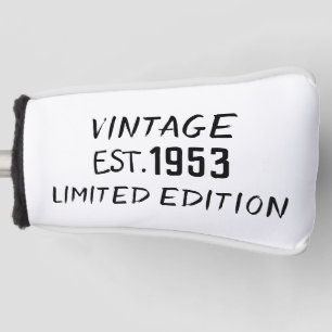 Birthday Golfer Funny 70th happy Dad Golfheadcover
