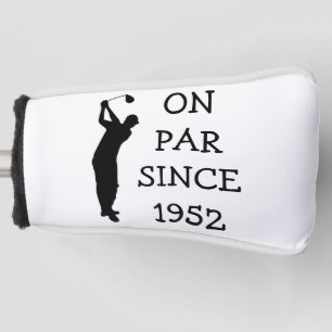 Birthday Golfer Funny 70th happy Dad Par Golfheadcover