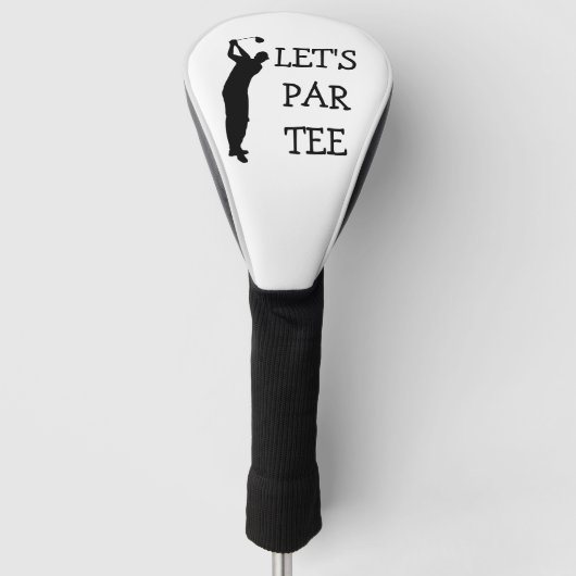 Birthday Golfer Funny 70th happy Dad Par Golfheadcover (Voorkant)