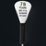 Birthday Golfer Funny 70th happy Dad Par Golfheadcover<br><div class="desc">70 jaar en nog steeds zwevende,  grappige 70ste verjaardag citeert golfkopcover. Perfect voor vader,  opa,  stiefvader. Golfer cadeauidee. U kunt het jaar en de naam personaliseren.</div>