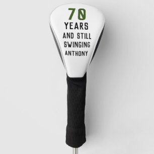 Birthday Golfer Funny 70th happy Dad Par Golfheadcover