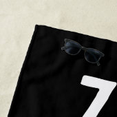 Birthday Golfer Funny 70th happy Dad Par Strandlaken (In situ)