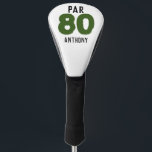 Birthday Golfer Funny 80th happy Dad Par Golfheadcover<br><div class="desc">Paragraaf 80. Grappige 80e verjaardag citaat golf hoofd cover. Perfect voor vader,  opa,  stiefvader. Golfer cadeau idee. U kunt het jaar en de naam personaliseren.</div>