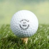 Birthday Golfer Funny 90th happy Dad Golf Balls Golfballen (Insitu Shirt)