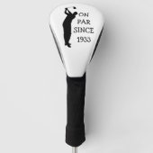 Birthday Golfer Funny 90th happy Dad Humor Golfheadcover (Voorkant)