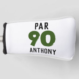 Birthday Golfer Funny 90th happy Dad Par Golfheadcover