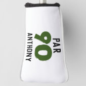 Birthday Golfer Funny 90th happy Dad Par Golfheadcover (Draai 90)