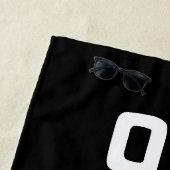 Birthday Golfer Funny 90th happy Dad Par Strandlaken (In situ)