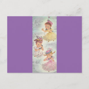 -Birthday Gossip Girls Briefkaart