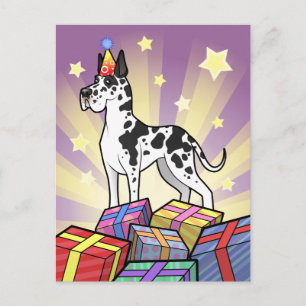 Birthday Great Dane Briefkaart