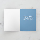 Birthday Great Pyreneeën Mountain Dog Kaart (Binnen)