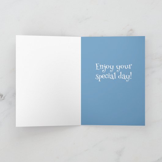 Birthday Great Pyreneeën Mountain Dog Kaart (Binnen)