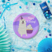  Birthday Great Pyreneeën Mountain Dog  Papieren Bordje (Feest)