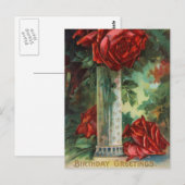  Birthday Greeting Briefkaart (Voorkant / Achterkant)