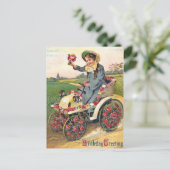  Birthday Greeting Briefkaart (Staand voorkant)