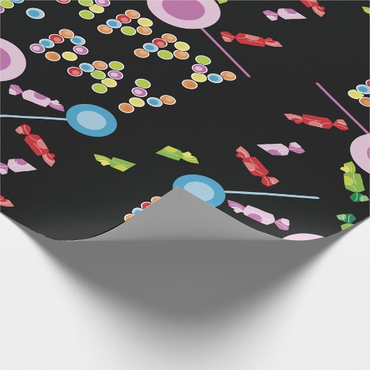 Birthday Greeting Candles Cadeaupapier