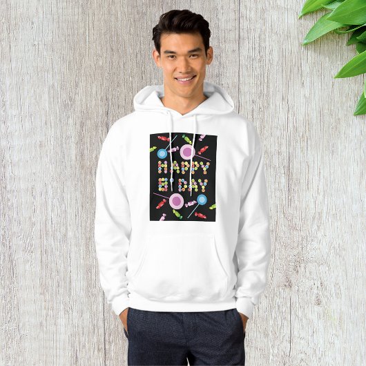 Birthday Greeting Candles Hoodie