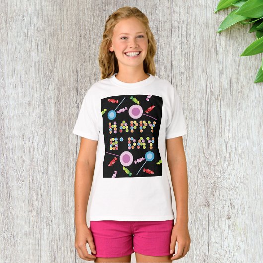 Birthday Greeting Candles T-shirt