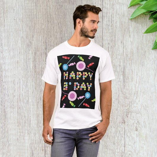 Birthday Greeting Candles T-shirt