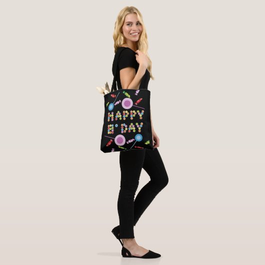 Birthday Greeting Candles Tote Bag (Op model)