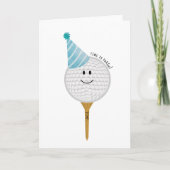 Birthday Greeting Card for Golf Lover Kaart (Voorkant)