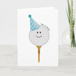 Birthday Greeting Card for Golf Lover Kaart