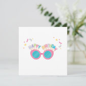 Birthday Greeting Cards Kaart (Staand voorkant)