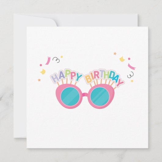 Birthday Greeting Cards Kaart (Voorkant)