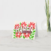 Birthday Greeting Feestdagen Kaart