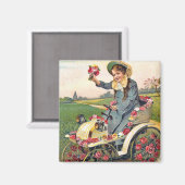 Birthday Greeting Magneet (Voorkant / Achterkant)