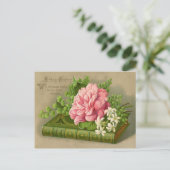  Birthday Greeting WEERT Floral Classy Briefkaart (Staand voorkant)