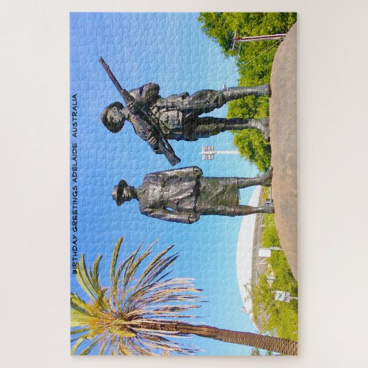 Birthday Greetings Adelaide Australia Legpuzzel (Verticaal)