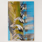Birthday Greetings Australian Pelicans Legpuzzel (Verticaal)