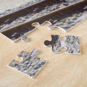 Birthday Greetings Australian Steam Trains Jigzaag Legpuzzel (Zijkant)