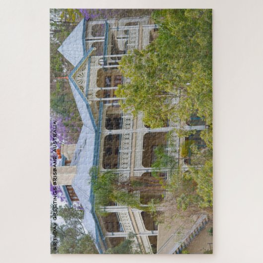 Birthday Greetings Brisbane Australië Legpuzzel (Verticaal)