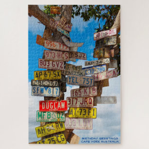 Birthday Greetings Cape York Australië Legpuzzel