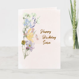 Birthday Greetings Card Kaart