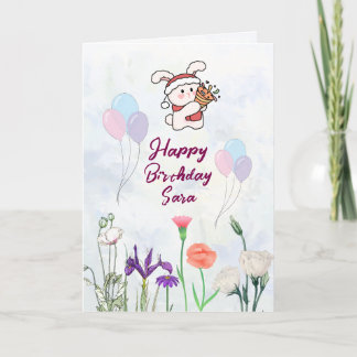 Birthday Greetings Card Kaart